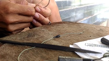 Hướng dẫn làm song hồng lưỡi câu cá lóc