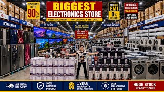 90 Off On All Electronics India Ka Sabse Bada Electronics Warehouse TV Fridge Washing Machine