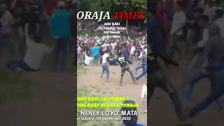 Adu Kaki atau Si Semba merupakan Tradisi Adat Budaya Toraja.