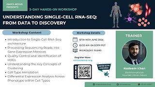 Learn scRNA-seq Analysis Step-by-Step | Workshop Announcement | Know about the contents