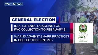 INEC Extends Deadline For PVC Collection To February 5