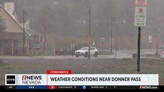 Weather conditions near Donner Pass
