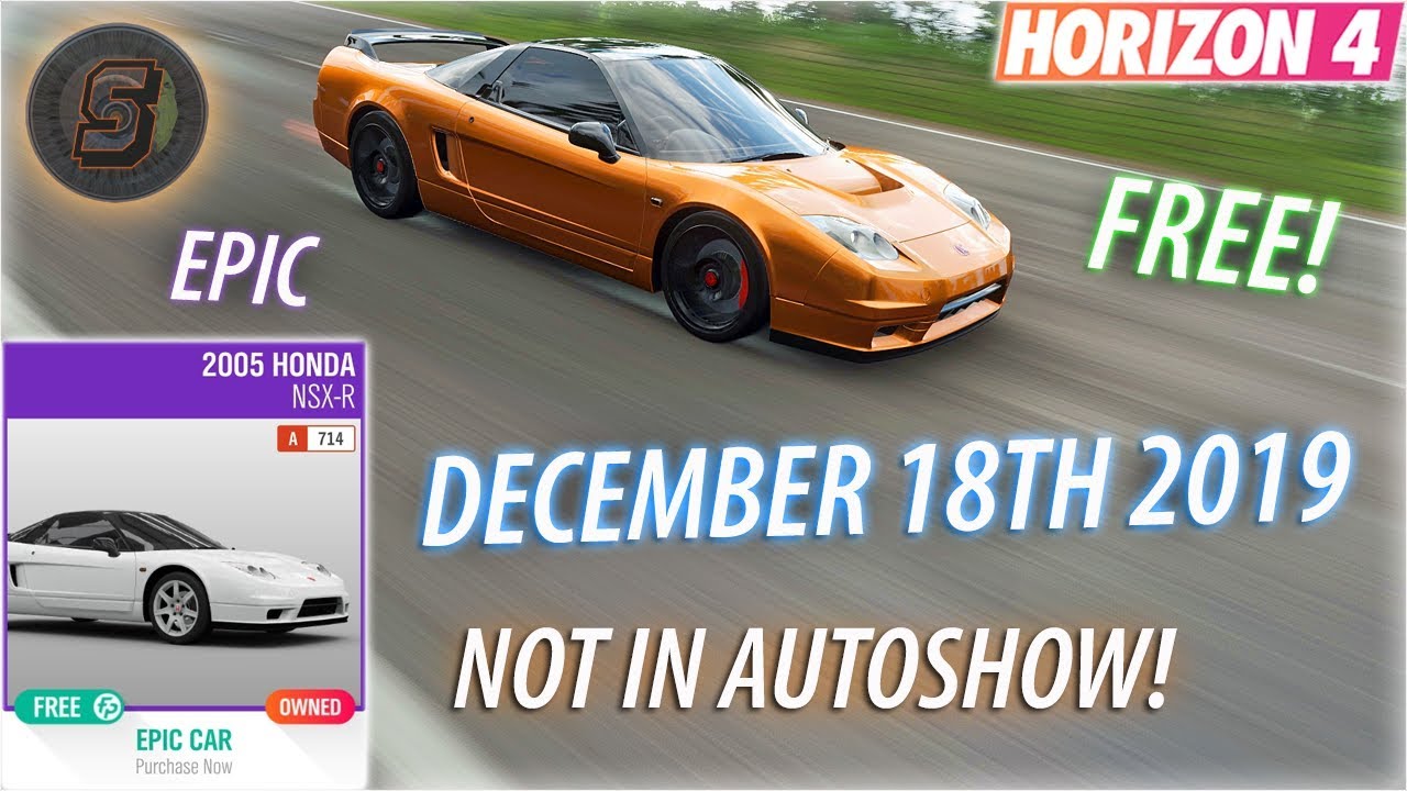 December 18TH Forzathon Shop Car Forza Horizon 4 December 18TH