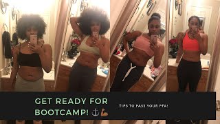 How I got in shape for boot camp!