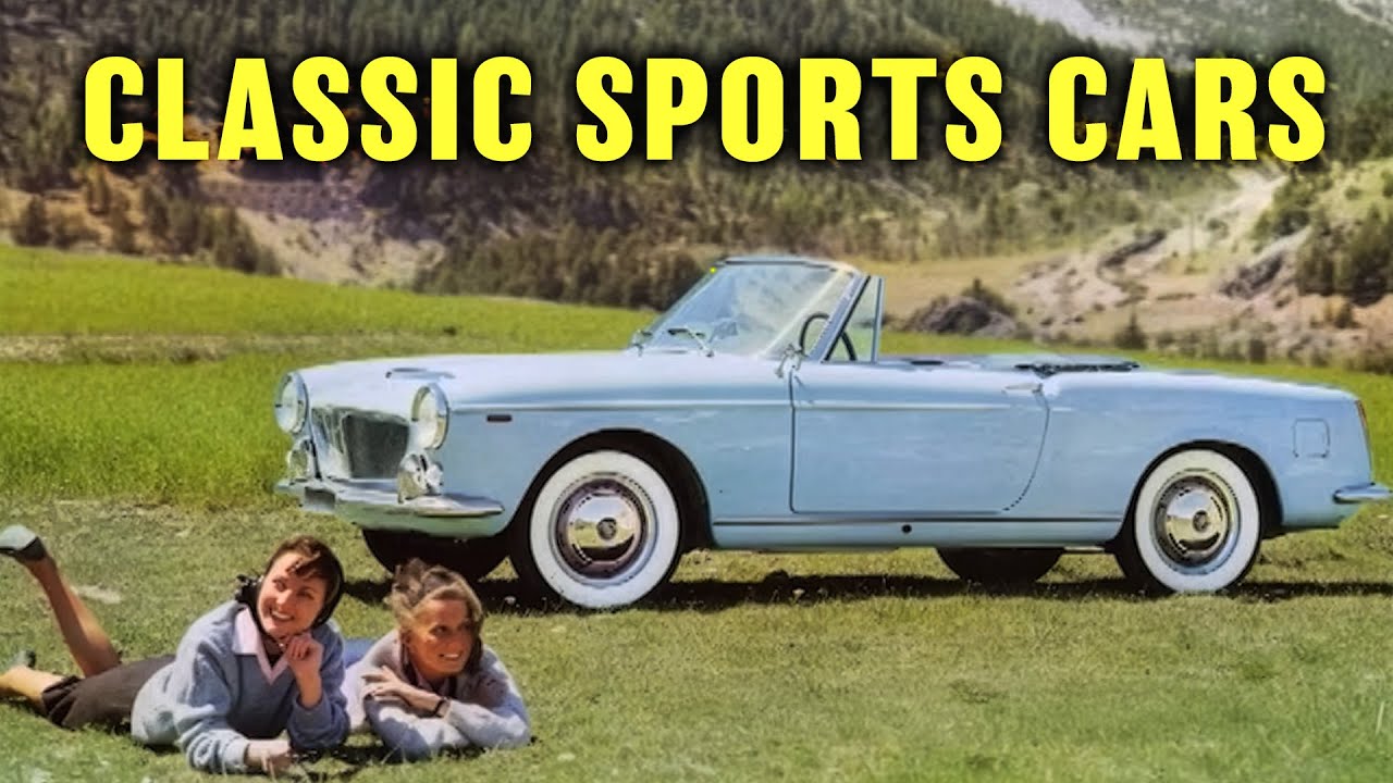 Классические спортивные автомобили (винтажная версия).