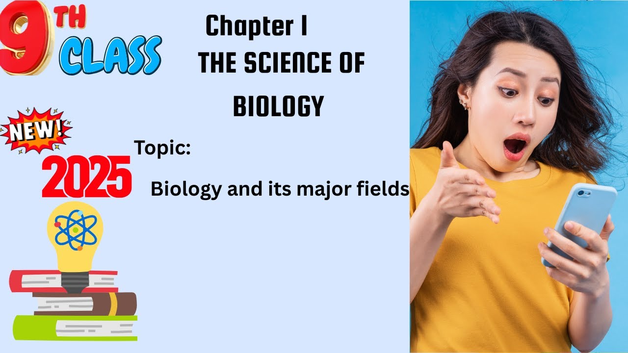 Chapter 1: The Science of Biology. Topic: Biology and its major fields.