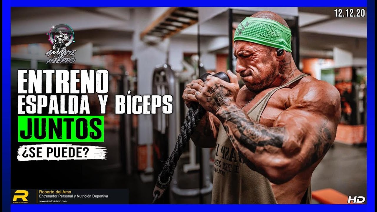 Espalda y biceps juntos ¿ se puede ?