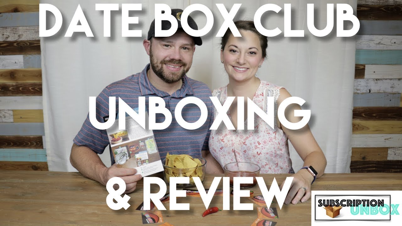 Date Box Club unboxing, product test & review! YouTube