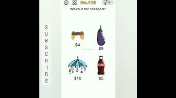Brain Out-Can you pass it? || Which is the cheapest? || Level 110 || Answers ||