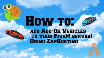 How to add Add-On Vehicles to your FiveM server!|Using ZapHosting