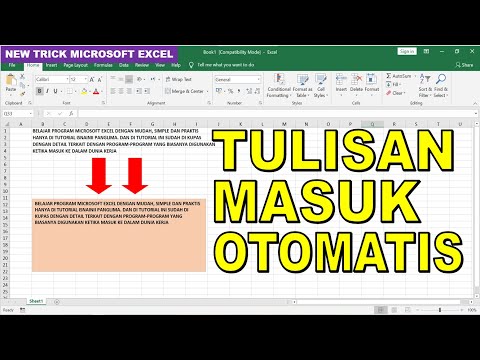 Cara Cepat Menghubungkan Sel Dengan Objek Text Box di Microsoft Excel