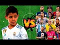 Ronaldo JR 🆚 50 LEGENDS 🔥⚽💪