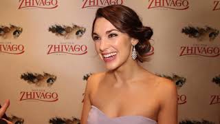 A Russian Romance- Chatting with the Cast of DOCTOR ZHIVAGO on Opening Night!