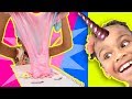 DIY Unicorn School Supplies ! Learn Unicorn Crafts, Slime & Sneak Prank