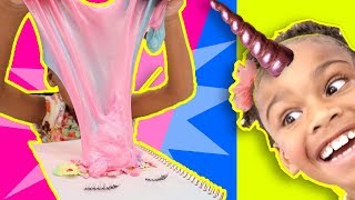 DIY Unicorn School Supplies ! Learn Unicorn Crafts, Slime & Sneak Prank screenshot 4