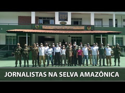 Exército realiza Curso de Sobrevivência na Selva para integrantes da Imprensa