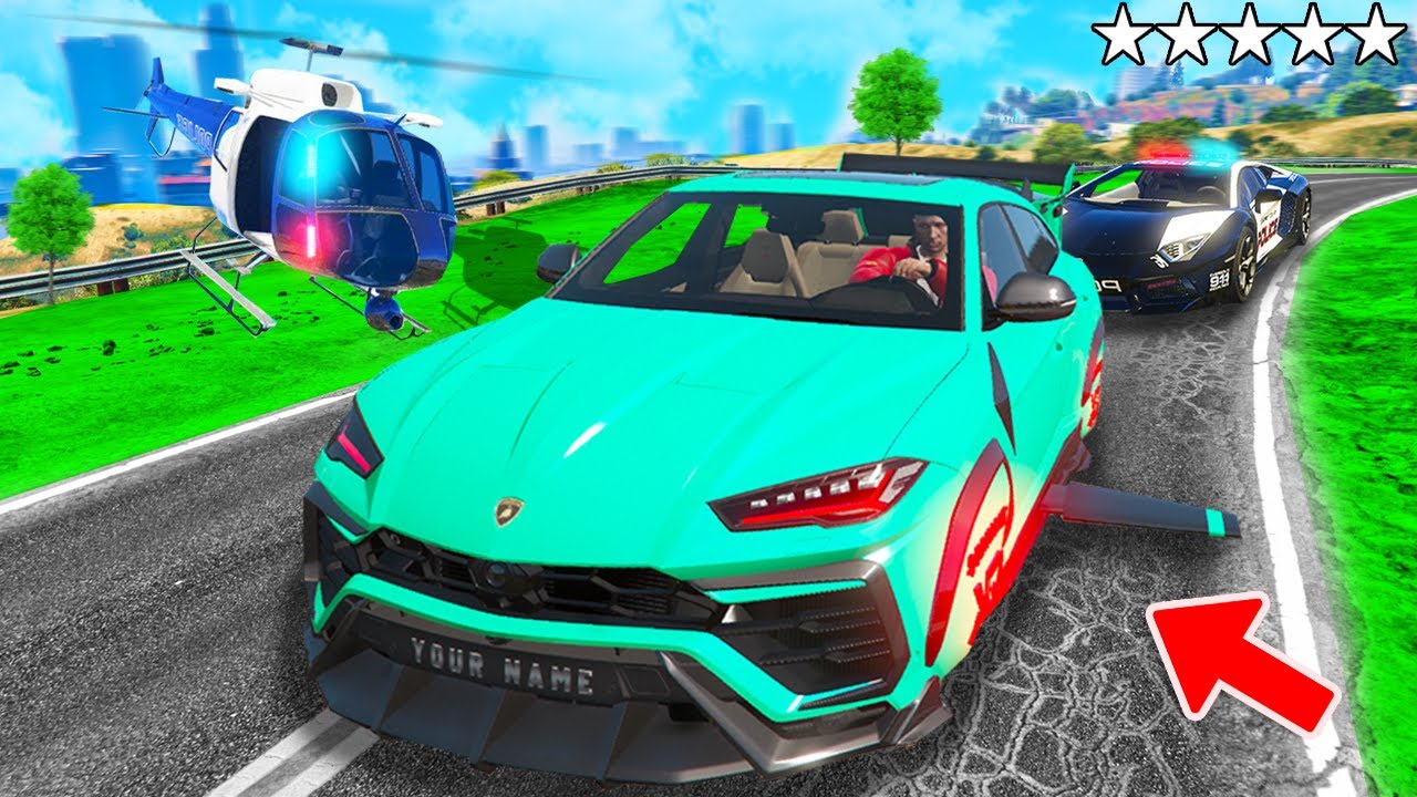 POLIZEI verfolgt U-BOOT URUS in GTA 5! (Polizei vs. Dieb)