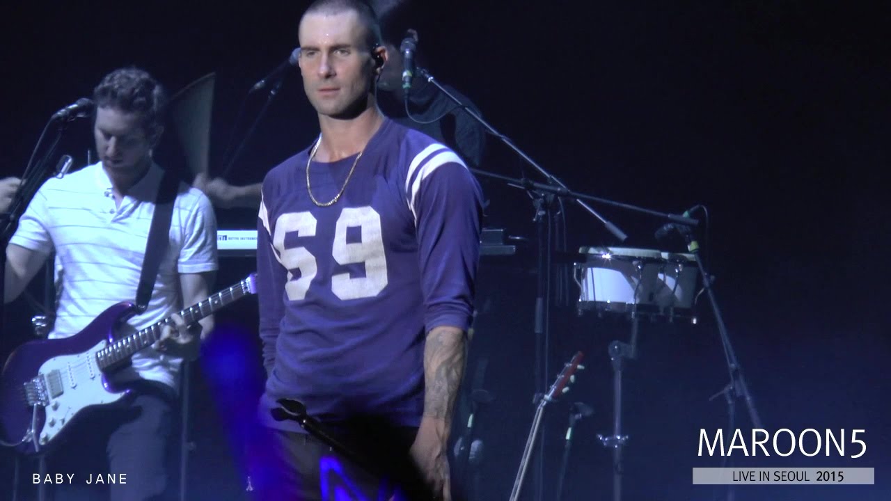 MAROON 5 - Lucky Strike @ Live in SEOUL, 2015 (0909)