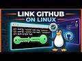How to Link Your GitHub Account on Linux (No Installation Required)