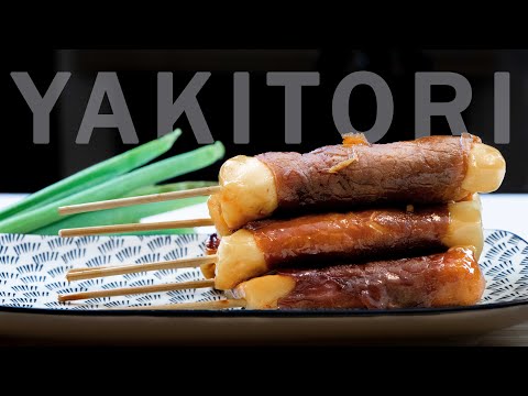 recette-japonaise:-brochette-yakitori-bœuf-fromage