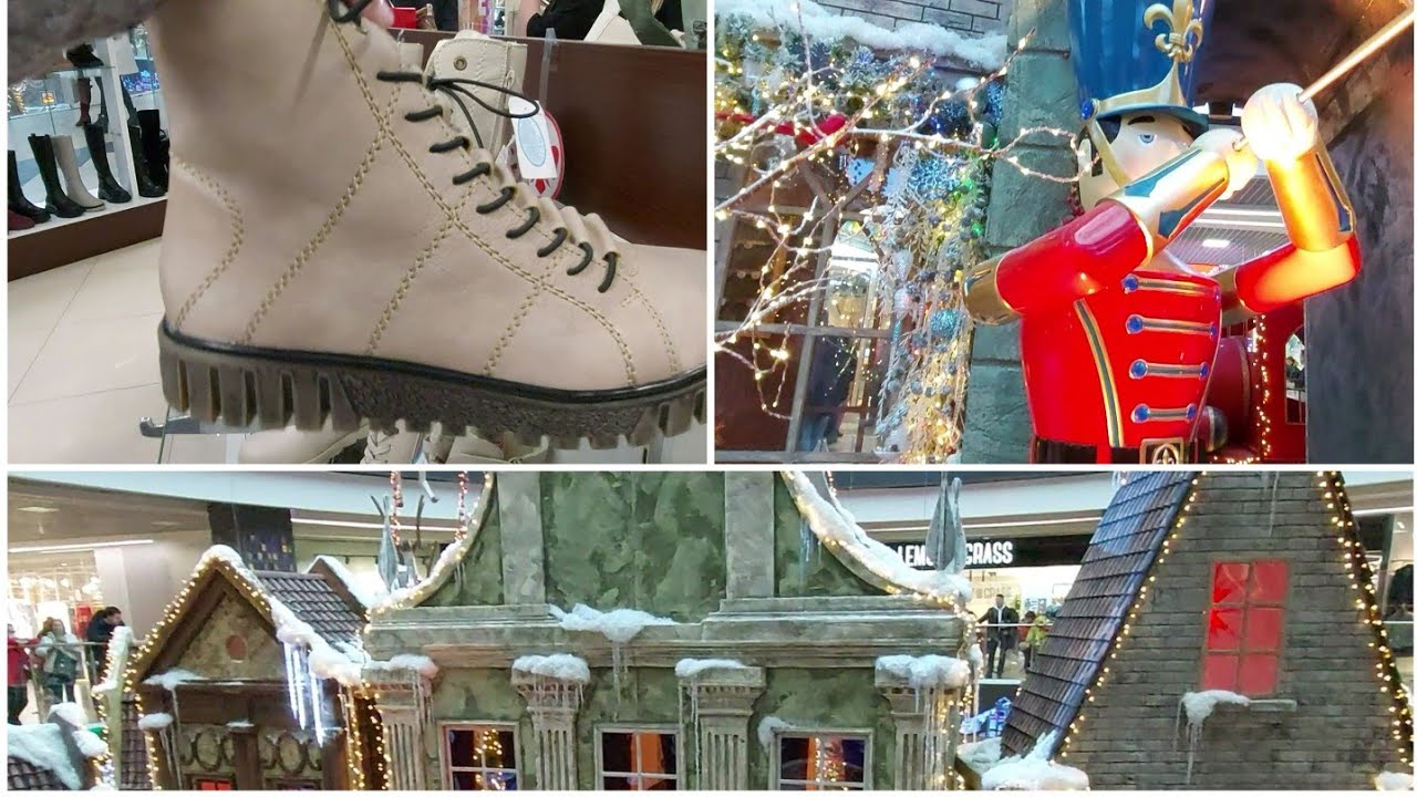 Минск.Новогодний?? Дана Молл.Магазин немецкой обуви. - YouTube