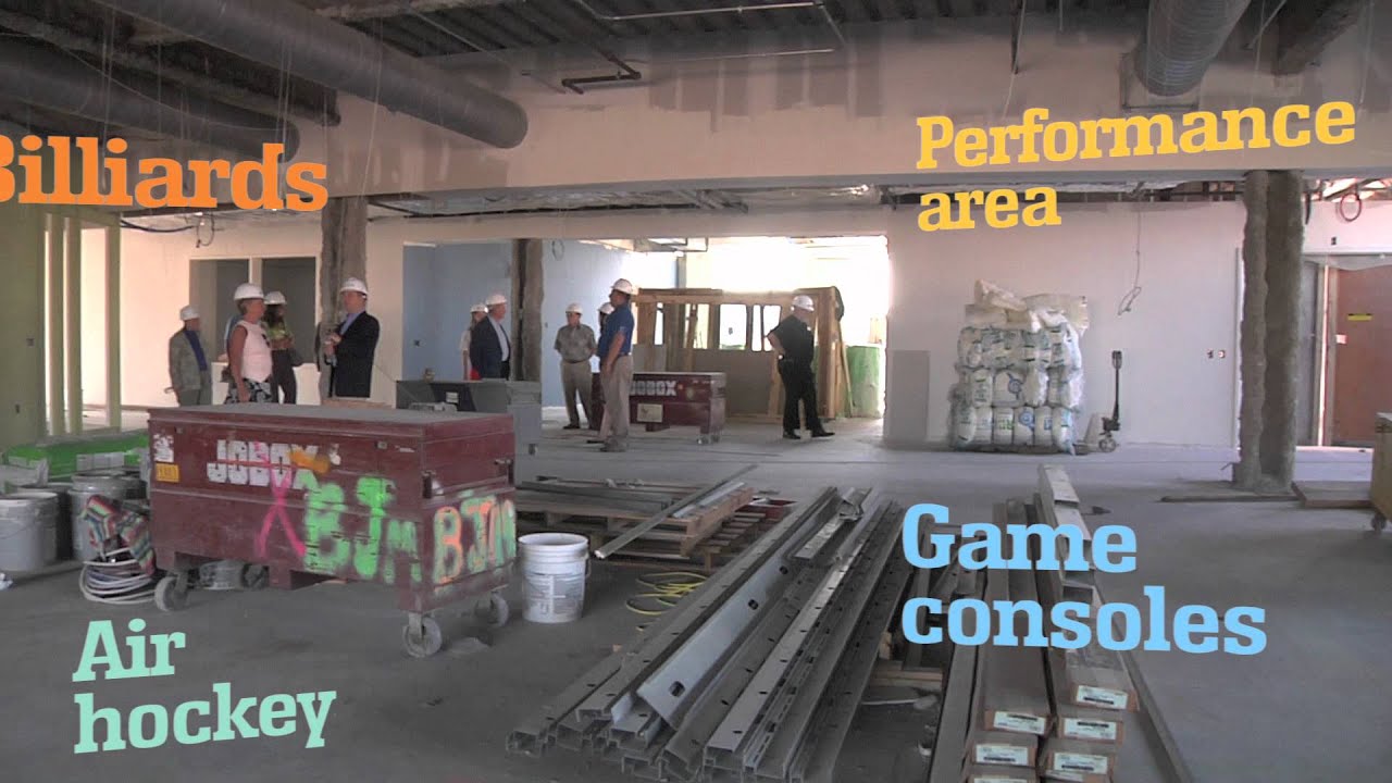 Hard Hat Tour of The Mac Mahon Student Center - YouTube Saint Peter's University