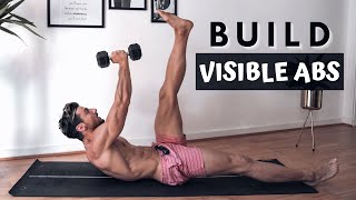 WEIGHTED ABS WORKOUT FOR DEFINED 6PACK | Rowan Row