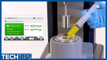 Running Experiments with RheoGuide™ and a Concentric Cylinder on the Discovery Core Rheometer