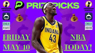 8-0 RUN!! | NBA PRIZEPICKS TODAY | FLEX Friday May 10 2024 | BEST BASKETBALL DFS PICK'EM | SLEEPER screenshot 2