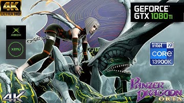 Panzer Dragoon Orta Gameplay Xbox I Xemu Emulator I 13900k + 1080 Ti I 4k 60fps