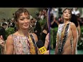 Rita ora says shes wearing a necklace as a dress at met gala 2024 exclusive