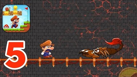 Super Bino Go Running Game Gameplay Walkthrough part 5 (Android, IOS)