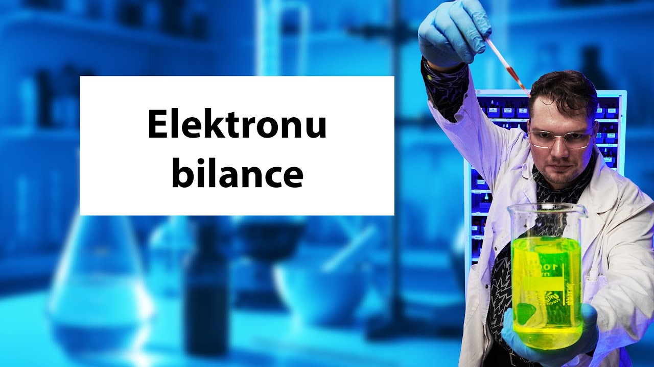 Viegli novienādot reakciju pēc redoks bilances metodes