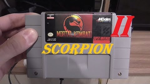 [SNES] MORTAL KOMBAT (USA) - Part 2. SCORPION