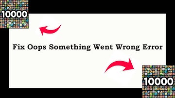 Fix Offline Games App Oops Something Went Wrong Error | Fix Offline Games went wrong error