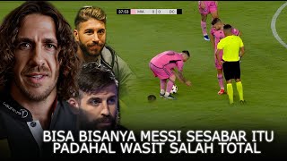 Puyol, Pique & Ramos Benar!! Memukaunya Sikap Teladan Messi saat di Curangi Wasit