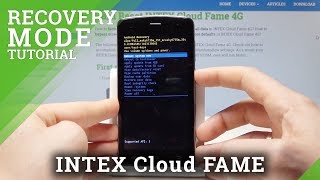 How to Boot into Recovery Mode in INTEX Cloud Fame - INTEX System Recovery