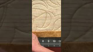 Quickly calculating quilt binding #quiltbinding #quilting #quilt #calculation #shorts