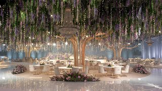 Secret Garden Wedding - Royal Wedding in Dubai - Emirati Wedding - Planning by Blush Wedding \& Event