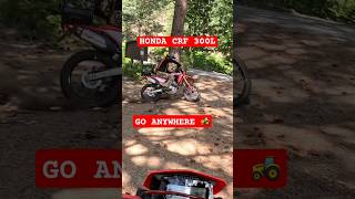 Honda CRF 300L-Tractor That Goes Anywhere🚜🏔️#jesus #crf300l #dualsport #dirtbike #motorcycle