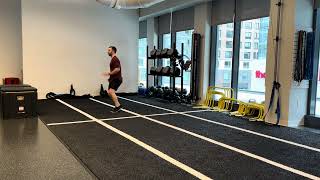 Lateral Cross Under Skip
