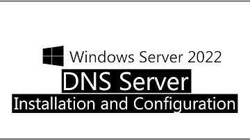 Windows server 2022 - vidéo 4: Configuration du serveur DNS
