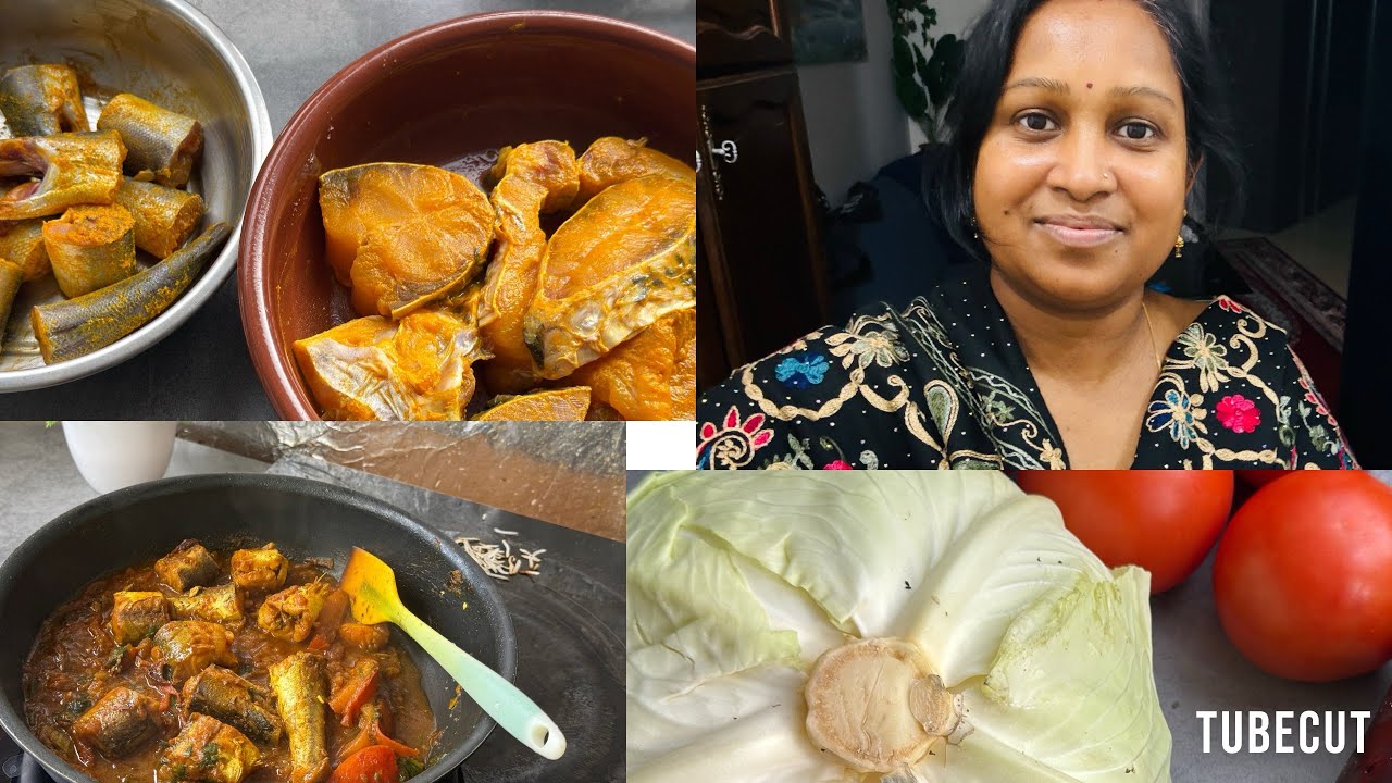 Paris France, Today Rui fish Curry Recipe Cooking .