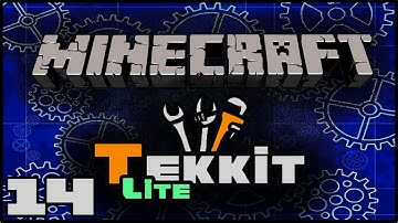 Minecraft: Tekkit Lite with Lewis - Automated rubber tree farm with Minefactory Reloaded #14