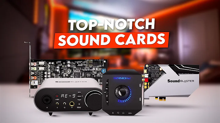 5 Top-notch Sound Cards In 2024!