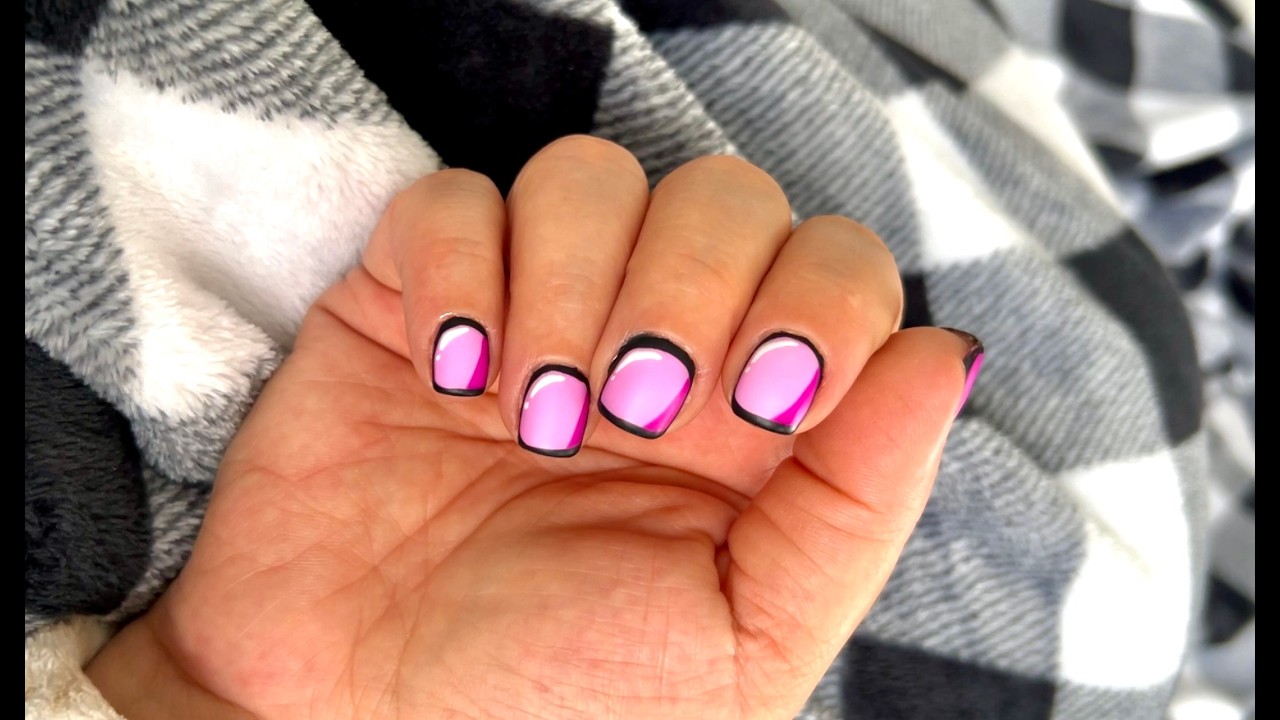 How to do Cartoon nail design