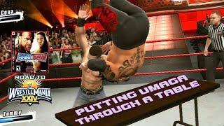 PUTTING UMAGA THROUGH A TABLE | WWE Smackdown vs Raw 2009 | John Cena RTWM Ep. 12