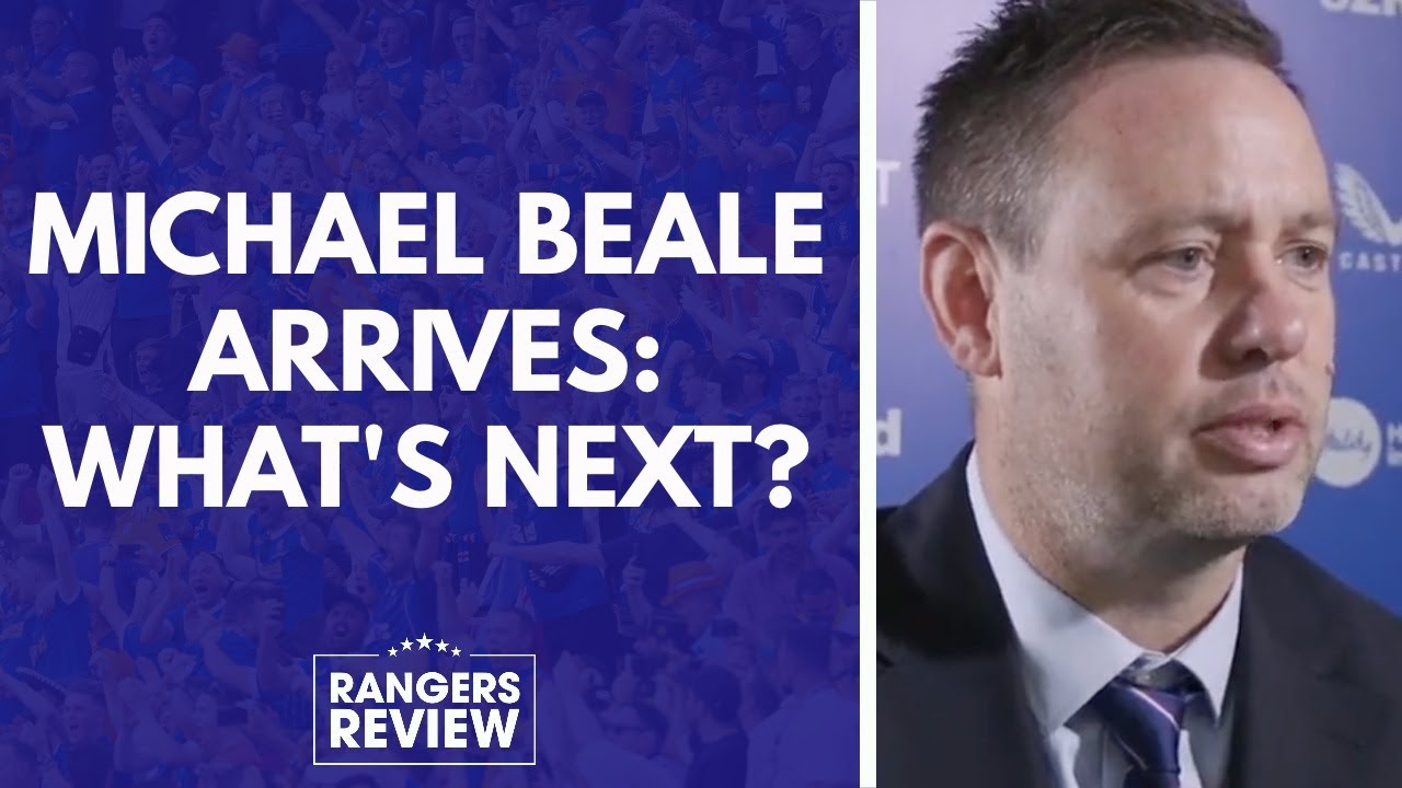 Michael Beale appointed Rangers manager - YouTube