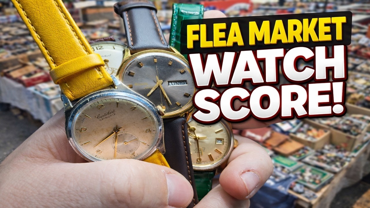 My Last Flea Market Finds- Swiss Watches