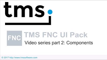 TMS FNC UI Pack Video series part 2 : Components - German Audio